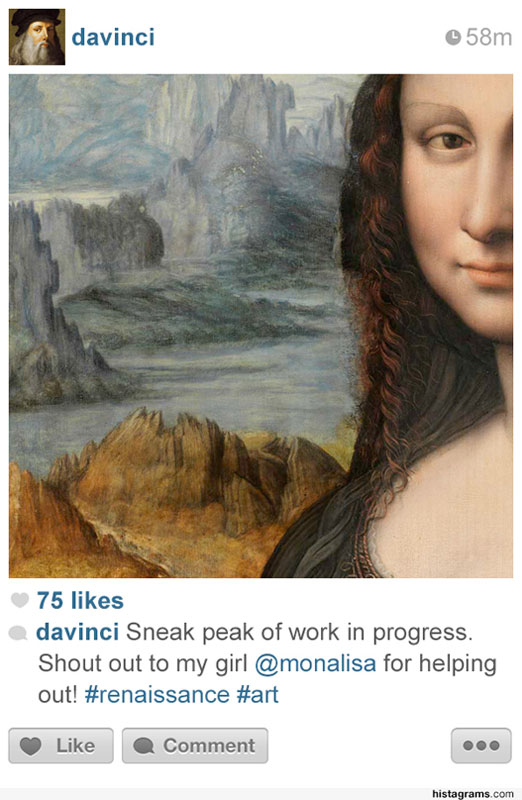What If There Was Instagram Throughout History?